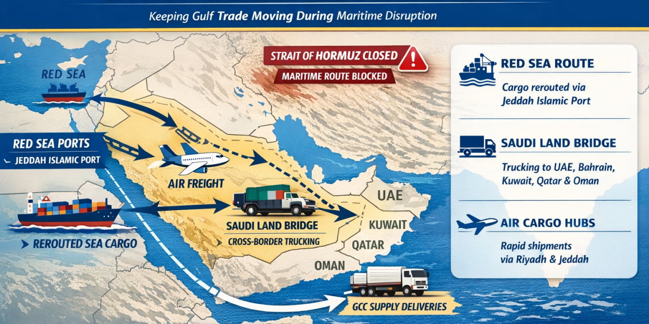 When Global Trade Faces Disruption: How Saudi Arabia’s Logistics Network Can Support the GCC